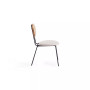 Jardin 2-Piece Upholstered Metal Dining Chair