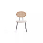 Jardin 2-Piece Upholstered Metal Dining Chair