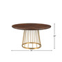 Nouveau Round Dining Table