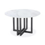 Emila 54" Round Sintered Stone Mix and Match Dining Table, Created for Macy's