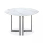 Emila 54" Round Sintered Stone Mix and Match Dining Table, Created for Macy's