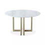 Emila 54" Round Sintered Stone Mix and Match Dining Table, Created for Macy's