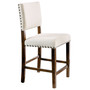 Mai Brown Cherry Pub Chair (Set of 2)