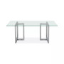 Emila 78" Rectangle Glass Mix and Match Dining Table, Created for Macy's