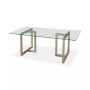 Emila 78" Rectangle Glass Mix and Match Dining Table, Created for Macy's