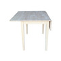 Dual Drop Leaf Dining Table - Square