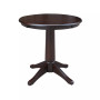 30" Round Top Pedestal Table- 28.9"H