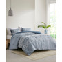 Dora Cotton Chambray 3-Piece Comforter Set, Full/Queen