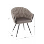 Braided Matisse Contemporary Chair
