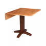 36" Square Dual Drop Leaf Dining Table