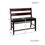 Leona Counter Height Bench