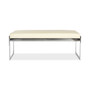 Mantz Faux Leather Bench