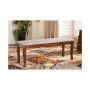 Cornelie Modern and Contemporary Transitional Fabric Upholstered Dining Bench