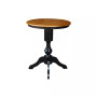 30" Round Top Pedestal Table- 34.9"H