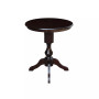 30" Round Top Pedestal Table- 34.9"H