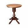 30" Round Top Pedestal Table- 34.9"H