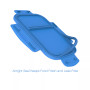 Small Divided Glass Food Storage Container