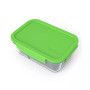 Small Divided Glass Food Storage Container