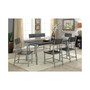 Belca Silver Dining Bench