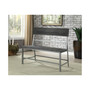 Belca Silver Dining Bench