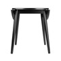 Moreno 28.94" Wood Round Drop Leaf Dining Table