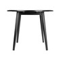 Moreno 28.94" Wood Round Drop Leaf Dining Table