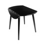 Moreno 28.94" Wood Round Drop Leaf Dining Table