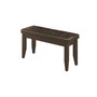 Aron Bench with Tufted Upholstered Seat