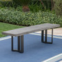 Verona Outdoor Dining Bench