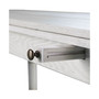 Eerry Farmhouse Folding Trestle Console to Dining Table