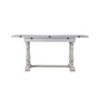 Eerry Farmhouse Folding Trestle Console to Dining Table