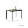 Lindsey Dining Room Table with Top