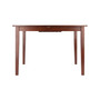 Darren 29.29" Wood Extension Top Dining Table