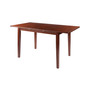Darren 29.29" Wood Extension Top Dining Table