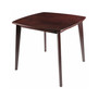 Transitional Pauline Dining Table, Walnut