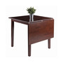 Perrone 29.13" Wood Drop Leaf Dining Table