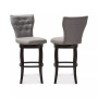 Sycily Swivel Bar Stool (Set of 2)