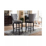 Sycily Swivel Bar Stool (Set of 2)