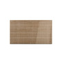 62.99" Genoa Steel and Rattan Patio Dining Table