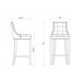 Fifth Avenue Bar Stool, Set of 3