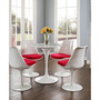 Lippa 28" Round Artificial Marble Dining Table