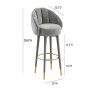 Myla Swivel Bar Stool