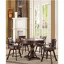 Pawling 5 Piece Counter Height Game Set (Convertible Table and 4 stools)