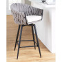 Braided Matisse Contemporary Counter Stool, Set of 2