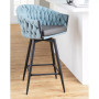 Braided Matisse Contemporary Counter Stool, Set of 2