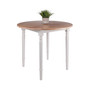 Sorella 30.08" Wood Round Drop Leaf Table