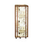 Italian-Style World Map Cocktail Bar Steamer Trunk