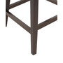 Emmett 25.75" Fabric Swivel Counter Stool