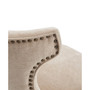 Emmett 25.75" Fabric Swivel Counter Stool
