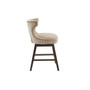 Emmett 25.75" Fabric Swivel Counter Stool